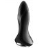 Satisfyer Rotator Plug 1 - analinis vibratoriaus granuliuotas (juodas)