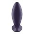 Satisfyer Power Plug - išmanusis analinis vibratorius (violetinis) 