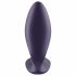 Satisfyer Power Plug - išmanusis analinis vibratorius (violetinis)