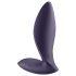 Satisfyer Power Plug - išmanusis analinis vibratorius (violetinis)