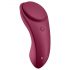 Satisfyer Sexy Secret - išmanus atsparus vandeniui vibruojantis kelnaitės vibratorius (bordo)