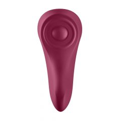   Satisfyer Sexy Secret - išmani vandeniui atspari klitorio vibracija (burgundė)
