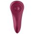 Satisfyer Sexy Secret - išmanus atsparus vandeniui vibruojantis kelnaitės vibratorius (bordo)