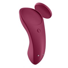  Satisfyer Sexy Secret - išmani vandeniui atspari klitorio vibracija (burgundė)