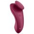 Satisfyer Sexy Secret - išmanus atsparus vandeniui vibruojantis kelnaitės vibratorius (bordo)