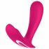 Satisfyer Top Secret - išmanus dvimotoris vibratorius (rožinis) 