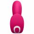 Satisfyer Top Secret - išmanus dvimotoris vibratorius (rožinis) 