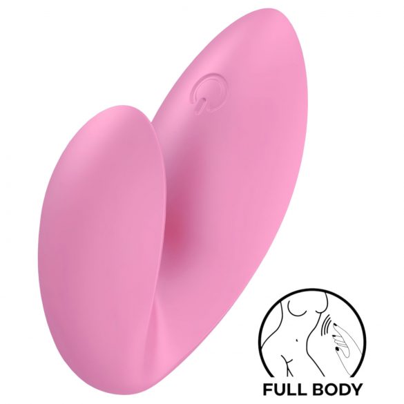 / Satisfyer Love Riot - įkraunamas, vandeniui atsparus piršto vibratorius (rožinis)