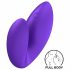 Satisfyer Love Riot - įkraunamas, atsparus vandeniui piršto vibratorius (violetinė) 