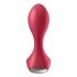 Satisfyer Backdoor Meilužis - akumuliatorinis, atsparus vandeniui analinis vibratorius (raudonas) 