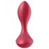 Satisfyer Backdoor Lover - įkraunamas, vandeniui atsparus analinis vibratorius (raudonas)