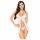 Penthouse After Sunset - permatomas babydoll ir tanga (balta)  - M/L