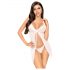 Penthouse After Sunset - permatomas babydoll ir tanga (balta)  - L/XL