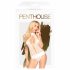 Penthouse Perfect Lover - užsegamas ant kaklo kūno juosta (balta)  - M/L