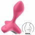 Satisfyer Game Changer - įkraunamas analinis vibratorius (rožinis) 