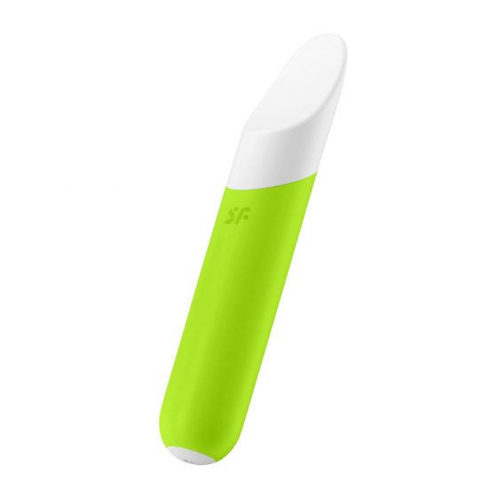 Satisfyer Ultra Power Bullet 7 - įkraunamas, vandeniui atsparus klitorio vibratorius (žalias)