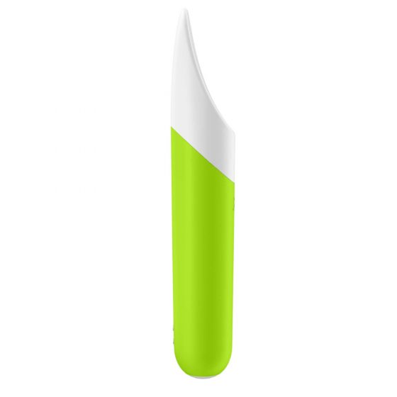 Satisfyer Ultra Power Bullet 7 - įkraunamas, vandeniui atsparus klitorio vibratorius (žalias)