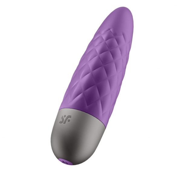 Satisfyer Ultra Power Bullet 5 - akumuliatorinis, vandeniui atsparus vibratorius (violetinis) 