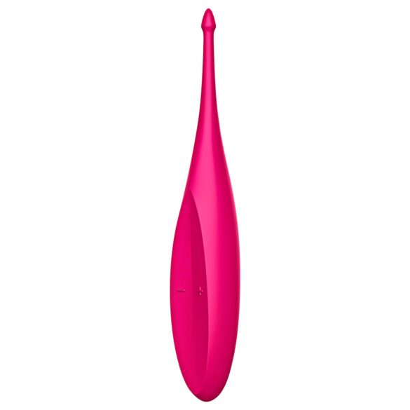 Satisfyer Twirling Fun - įkraunamas, atsparus vandeniui klitorio vibratorius (magenta)