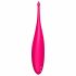 Satisfyer Twirling Fun - įkraunamas, atsparus vandeniui klitorio vibratorius (magenta) 