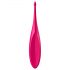 Satisfyer Twirling Fun - įkraunamas, atsparus vandeniui klitorio vibratorius (magenta)