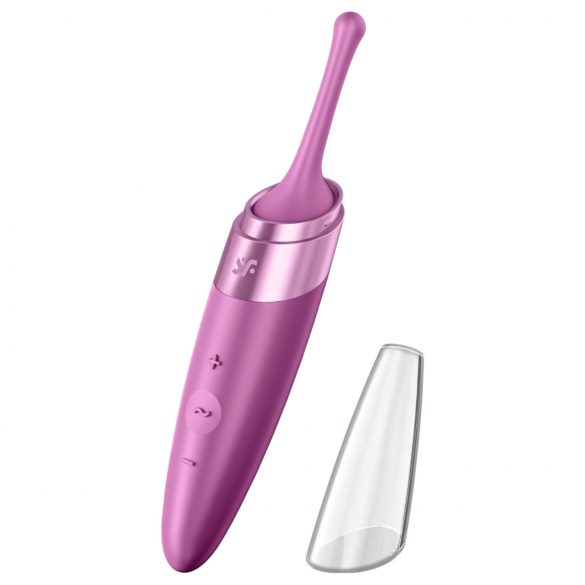 Satisfyer Twirling Delight - įkraunamas, atsparus vandeniui klitorio vibratorius (violetinis)