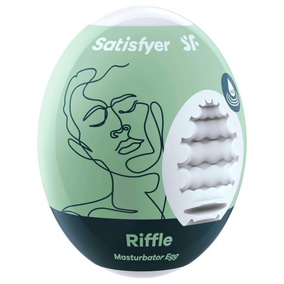 Satisfyer Egg Riffle - masturbacinis kiaušinis (1 vnt.)