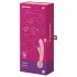 Satisfyer Triple Lover - G taško ir masažuoklis vibratorius (rožinis)