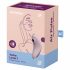 Satisfyer Clit Stimuliuotojas 1 - akumuliatorinis oro bangų klitorio vibratorius (violetinis) 