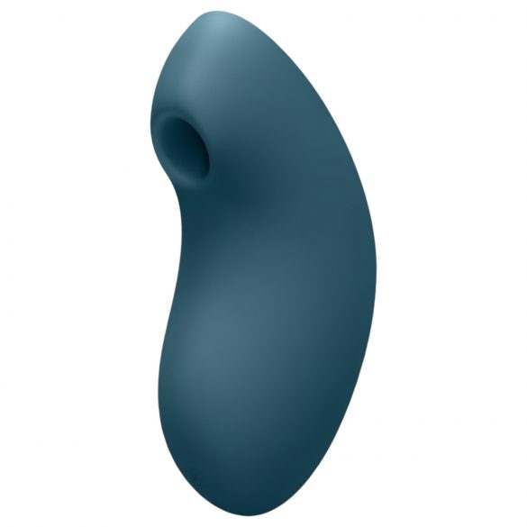 Satisfyer Vulva Lover 2 - akumuliatorinis oro bangų klitorio vibratorius (mėlynas)