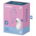 Satisfyer Vulva Lover 2 - akumuliatorinis oro bangų klitorio vibratorius (baltas)