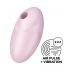 Satisfyer Klitorio Mylėtojas - akumuliatorinis, oro bangomis veikiantis klitorio vibratorius (rožinis) 