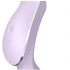 Satisfyer Curvy Trinity 2 - akumuliatorinis oro bangų 3in1 vibratorius (violetinis) 