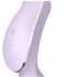 Satisfyer Curvy Trinity 2 - akumuliatorinis oro bangų 3in1 vibratorius (violetinis) 