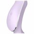 Satisfyer Curvy Trinity 2 - akumuliatorinis oro bangų 3in1 vibratorius (violetinis) 