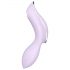 Satisfyer Curvy Trinity 2 - įkraunamas bangų oro 2in1 vibratorius (violetinis)