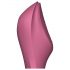 Satisfyer Curvy Trinity 3 - įkraunamas oro bangų 2in1 vibratorius (raudonas)