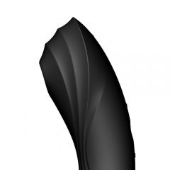   Satisfyer Curvy Trinity 4 – įkraunamas vaginalinis ir klitorio vibradoras (juodas)