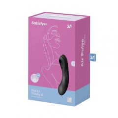   Satisfyer Curvy Trinity 4 – įkraunamas vaginalinis ir klitorio vibradoras (juodas)