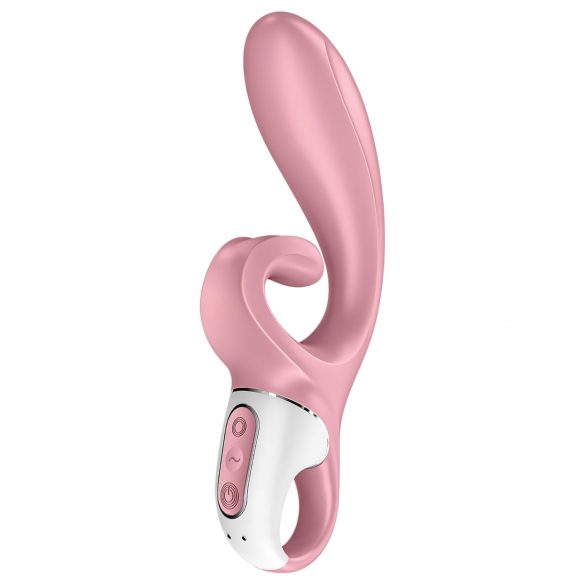 Satisfyer Hug Me - išmanus klitorio vibravimo žaisliukas (rožinis) 