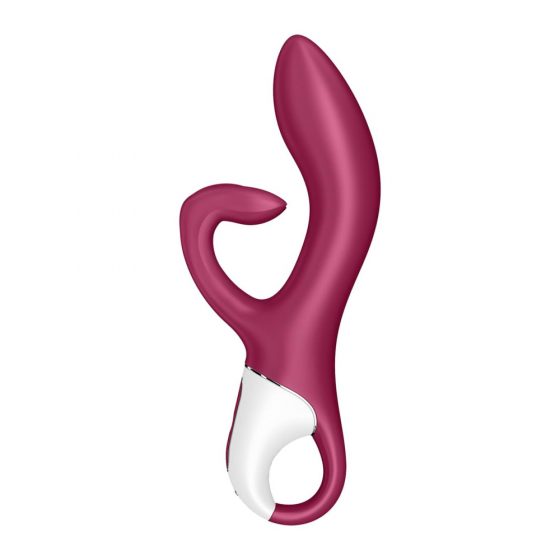 Satisfyer Embrace Me - akumuliatorinis, klitorio šakutės vibratorius (raudonas)