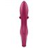 Satisfyer Embrace Me - įkraunamas klitorio stimuliacijos vibratorius (raudonas)