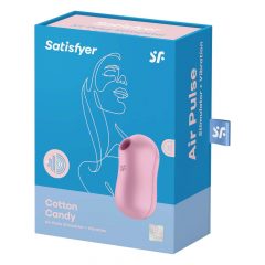   Satisfyer Cotton Candy - akumuliatorinis oro bangų klitorio vibratorius (violetinis)