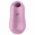 Satisfyer Cotton Candy - akumuliatorinis oro bangų klitorio vibratorius (violetinis) 