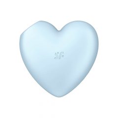   Satisfyer Mielas Širdelė - įkraunamas oro bangų klitorio vibratorius (mėlynas)