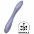 Satisfyer G-spot Flex 2 - įkraunamas, atsparus vandeniui G-taško vibratorius (violetinis)