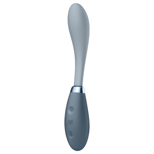 Satisfyer G-Spot Flex 3 - įkraunamas G taško vibratorius (pilkas)