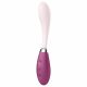 Satisfyer G-Spot Flex 3 - įkraunamas G-taško vibratorius (rožinė-bordo) 