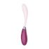 Satisfyer G-Spot Flex 3 - įkraunamas G-taško vibratorius (rožinė-bordo) 