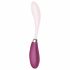 Satisfyer G-Spot Flex 3 - įkraunamas G-taško vibratorius (rožinė-bordo) 